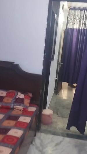 Bedroom in 2 BHK Builder Floor at Vasant Kunj Enclave – for Rent