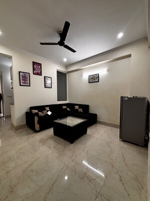 Living Room in 1 BHK Apartment at Saket – for Rent