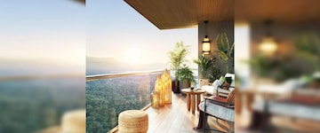 Balcony in 4 BHK Apartment at Lodha Mahalaxmi Bellevue, Mahalaxmi – for Sale