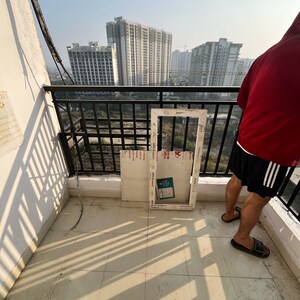 Balcony in 3 BHK Apartment at Unnati Fortune The Aranya, Sector 119 – for Rent