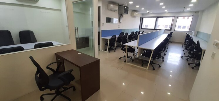 Team Area, synthesis-the-first Commercial Office Space 1120 Sq.Ft. In Vastrapur Ahmedabad 9567229