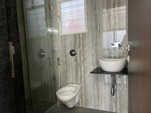 Bathroom in 2 BHK Apartment at Sukhwani Hermosa Casa, Mundhwa – for Rent