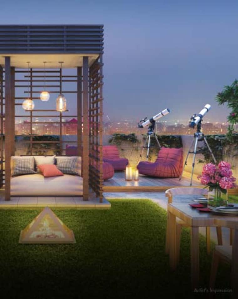 Garden, paradise-sai-world-legend 3 Bedroom 1382 Sq.Ft. Apartment In Kalyan West Thane 9567272