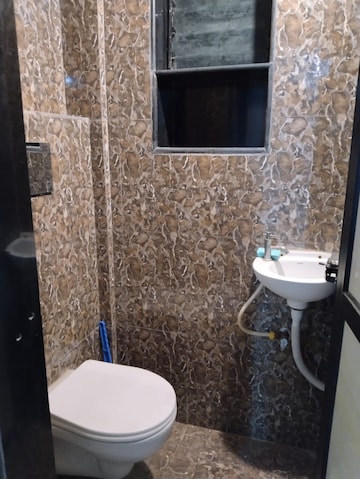 Bathroom in 1 BHK Apartment at Vrindavan B, New Panvel – for Sale