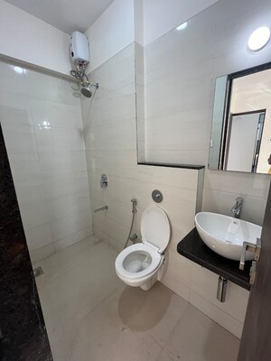 Bathroom in 3 BHK Apartment at Omkar Alta Monte, Malad East – for Sale