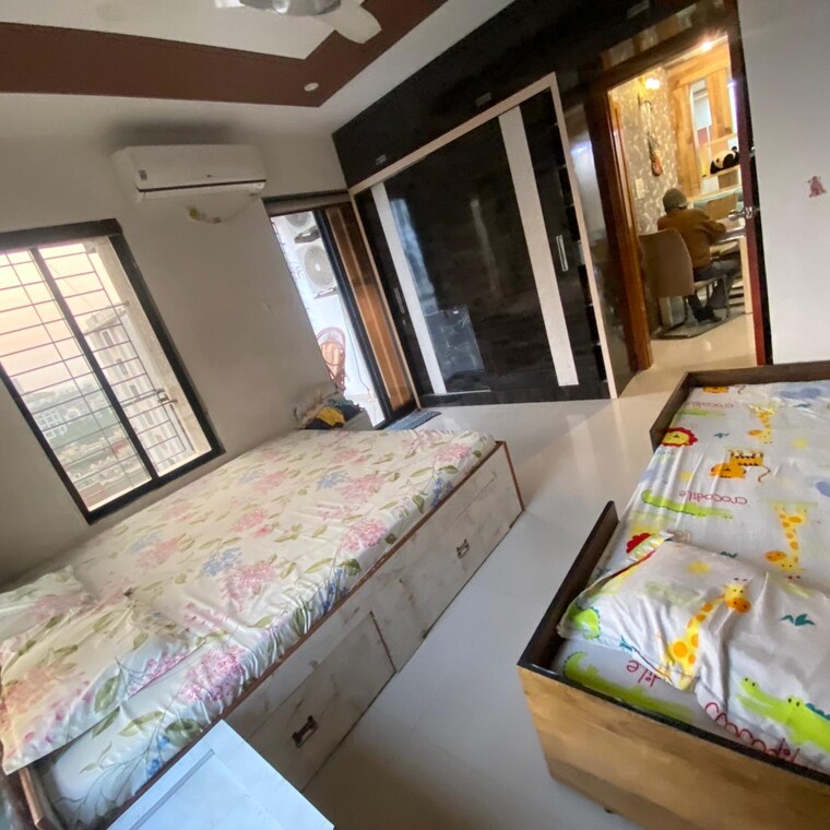 Bedroom, jahangirpura 2 Bedroom 1315 Sq.Ft. Apartment In Jahangirpura Surat 9567648