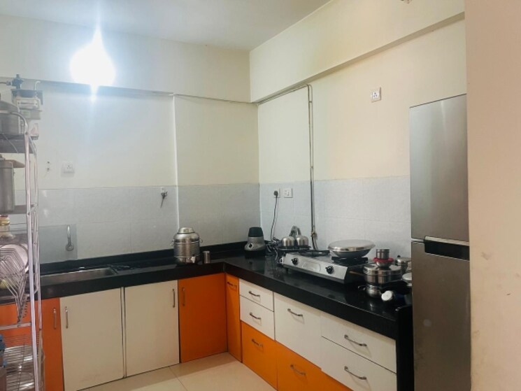 Kitchen, pristine-prolife-1 3 Bedroom 1500 Sq.Ft. Apartment In Wakad Pune 9567444