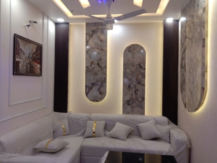 Bedroom, dwarka mor 2 Bedroom 501 Sq.Ft. Builder Floor In Dwarka Mor Delhi 9567450