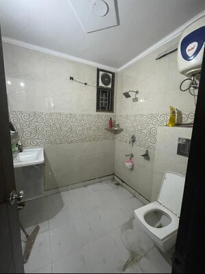 Attached Bathroom in 3 BHK Apartment at Partap Builder Floors, Uttam Nagar – for Rent