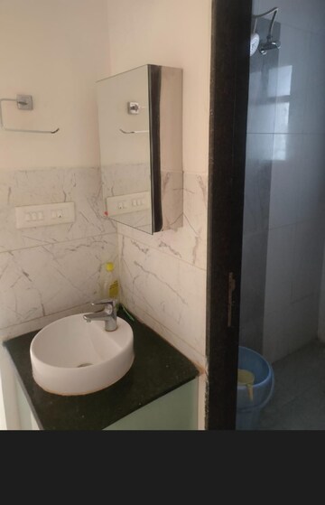Bathroom in 3 BHK Apartment at Godrej Green Vistas, Mahalunge – for Rent