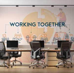 Team Area in  Office Space at Udyog Vihar Phase 1 – for Rent