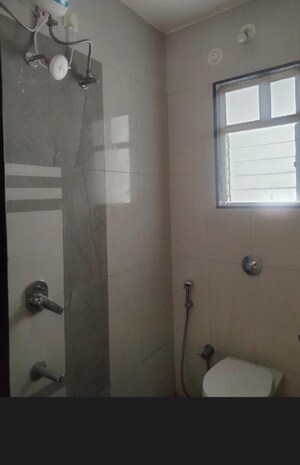 Bathroom in 3 BHK Apartment at Vilas Javdekar Yashwin Encore, Wakad – for Rent