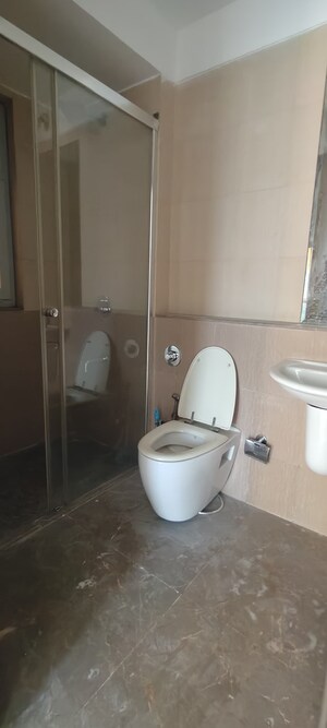 Bathroom in 3 BHK Apartment at DB Woods, Goregaon East – for Rent