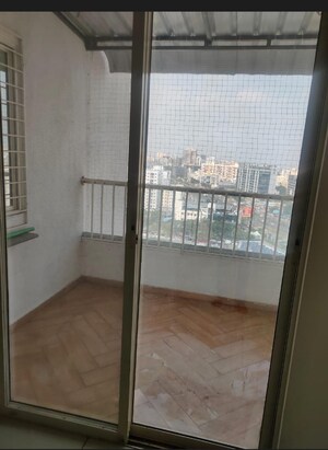 Balcony in 3 BHK Apartment at Vilas Javdekar Yashwin Encore, Wakad – for Rent
