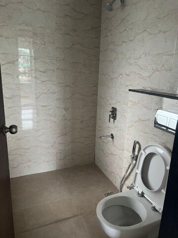 Bathroom in 2 BHK Apartment at Shapoorji Pallonji Joyville Hinjewadi, Hinjewadi – for Rent