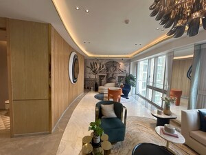 Living Room in 4 BHK Apartment at Lodha The Park, Worli – for Sale