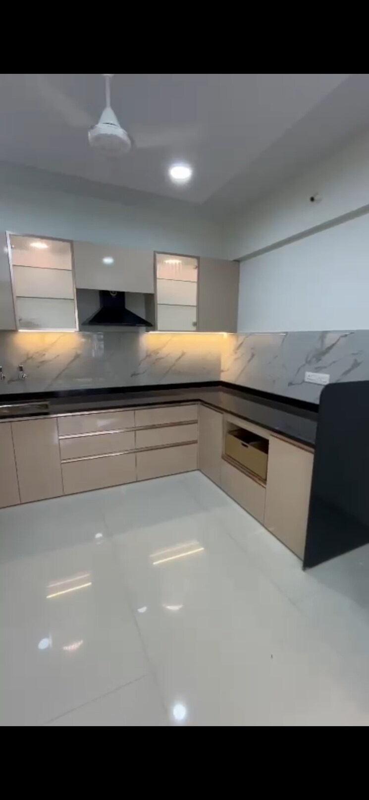 Kitchen, ar-atlas 3 Bedroom 1058 Sq.Ft. Apartment In Wakad Pune 9567975