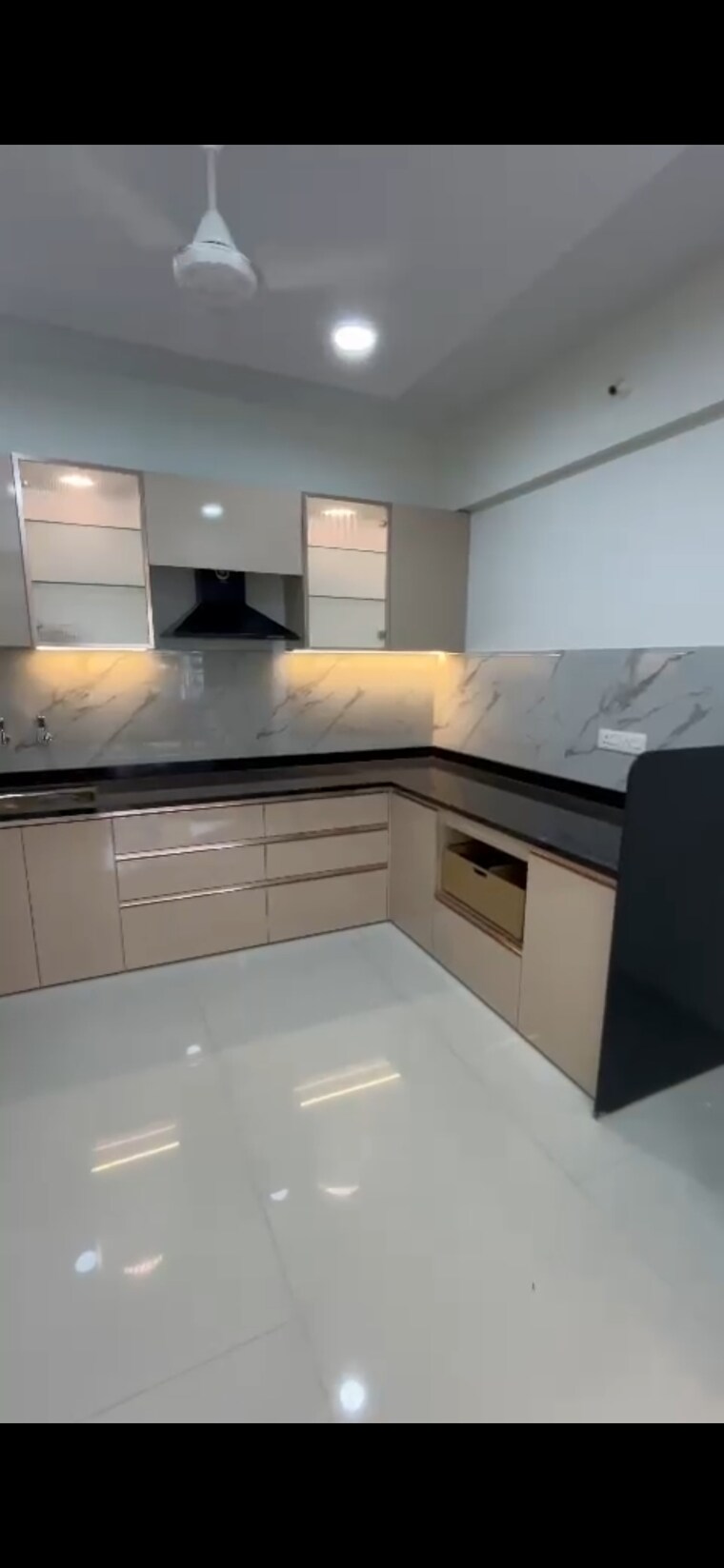 Kitchen, ar-atlas 3 Bedroom 1058 Sq.Ft. Apartment In Wakad Pune 9567975