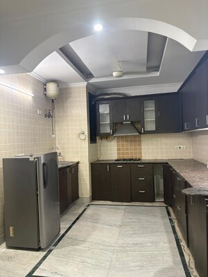 Kitchen in 3 BHK Builder Floor at Amar Colony – for Rent