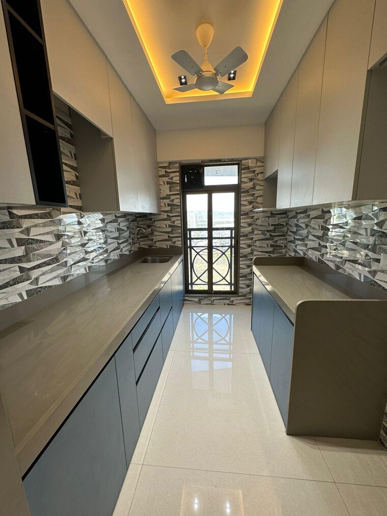 Kitchen, rustomjee-crown 3 Bedroom 1343 Sq.Ft. Apartment In Prabhadevi Mumbai 9567888