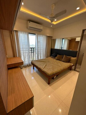 Living Room in 3 BHK Apartment at Rustomjee Crown, Prabhadevi – for Sale