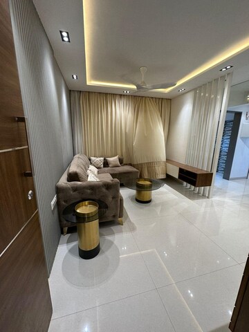 Living Room in 4 BHK Apartment at Rustomjee Crown, Prabhadevi – for Sale