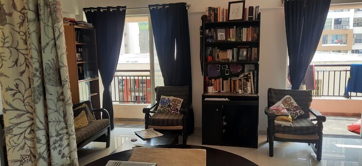 Living Room, puraniks-abitante-fiore 2 Bedroom 1100 Sq.Ft. Apartment In Bavdhan Pune 9567986