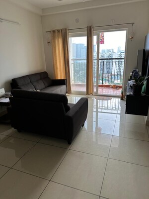 Living Room in 3 BHK Apartment at Prestige Sunrise Park, Electronic City Phase I – for Sale