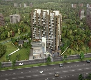 2 BHK Apartment – Exterior View View at Saniket Sunwinds, Bavdhan - for Rent