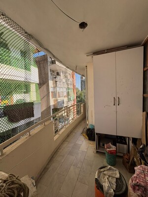 Balcony in 3 BHK Apartment at New Generation Maple Apartments, Dhakoli – for Sale