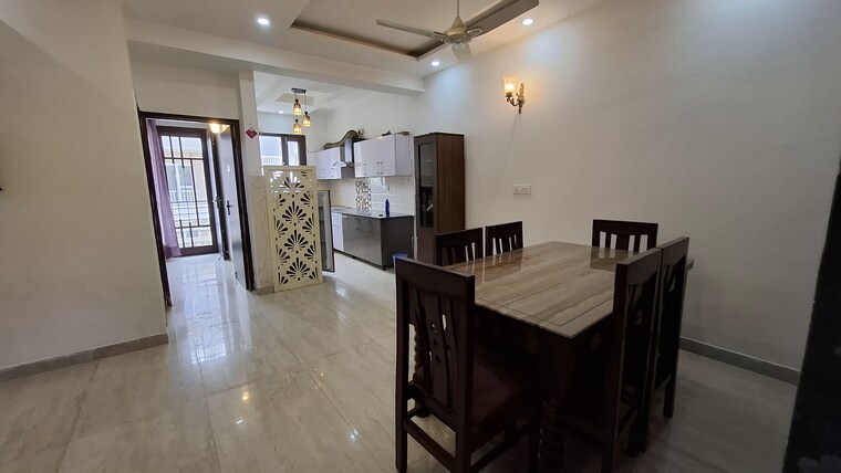 Dining area, aura-homes 3 Bedroom 1800 Sq.Ft. Apartment In Patiala Road Zirakpur 9568144