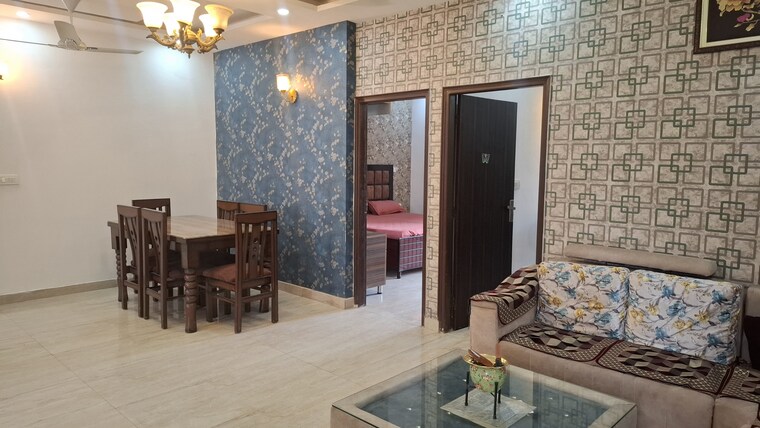 Living Room, aura-homes 3 Bedroom 1800 Sq.Ft. Apartment In Patiala Road Zirakpur 9568144