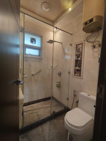 Bathroom in 2 BHK Builder Floor at Lajpat Nagar – for Rent