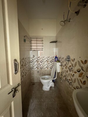 Bathroom in 1 BHK Builder Floor at Hsr Layout – for Rent