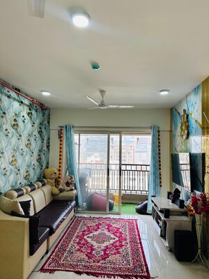 Living Room in 2 BHK Apartment at Supreme Estia Phase 1, Baner – for Rent