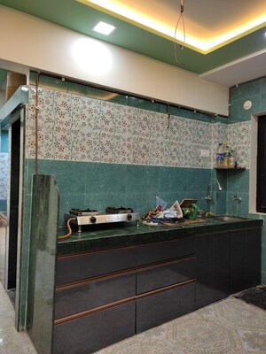 Kitchen in 1 BHK Apartment at Bhandup East – for Rent