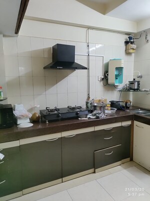 Kitchen in 2 BHK Apartment at Palazzio CHS, Powai – for Rent