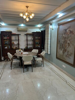 Living Room in 3 BHK Apartment at Kailash Colony – for Sale