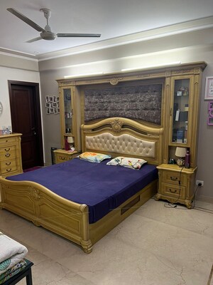 Bedroom in 3 BHK Apartment at Kailash Colony – for Sale