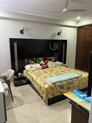 Bedroom in 3 BHK Apartment at Kailash Colony – for Sale