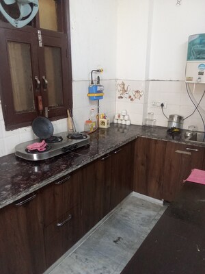 Kitchen in 2 BHK Builder Floor at Utsav Apartments, Rohini – for Rent