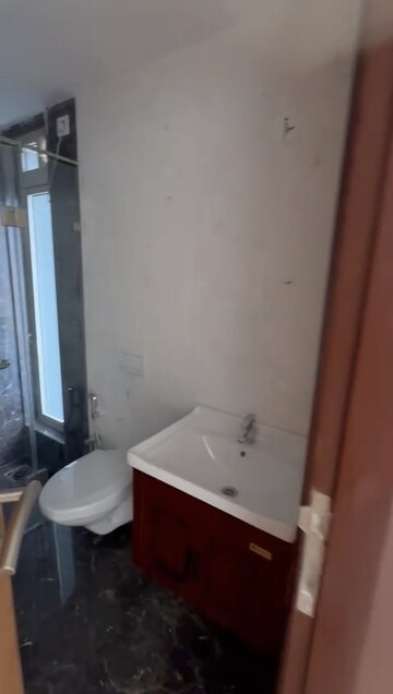 Bathroom in 3 BHK Apartment at Ekta Tripolis, Goregaon West – for Rent