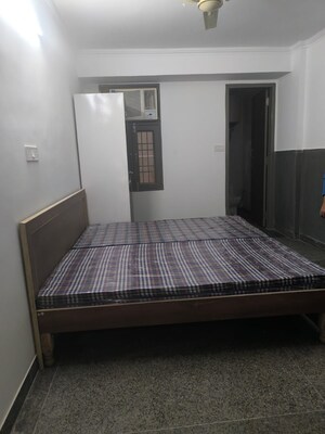 Master Bedroom in 1 BHK Builder Floor at Dwarka – for Rent