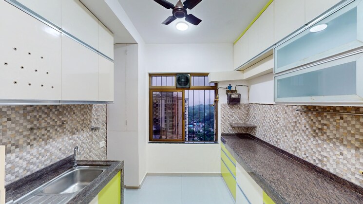 Kitchen, lalani-grandeur 3 Bedroom 932 Sq.Ft. Apartment In Goregaon East Mumbai 9568466