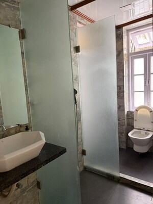 Bathroom in 2 BHK Apartment at Supertech Livingston, Sain Vihar – for Sale