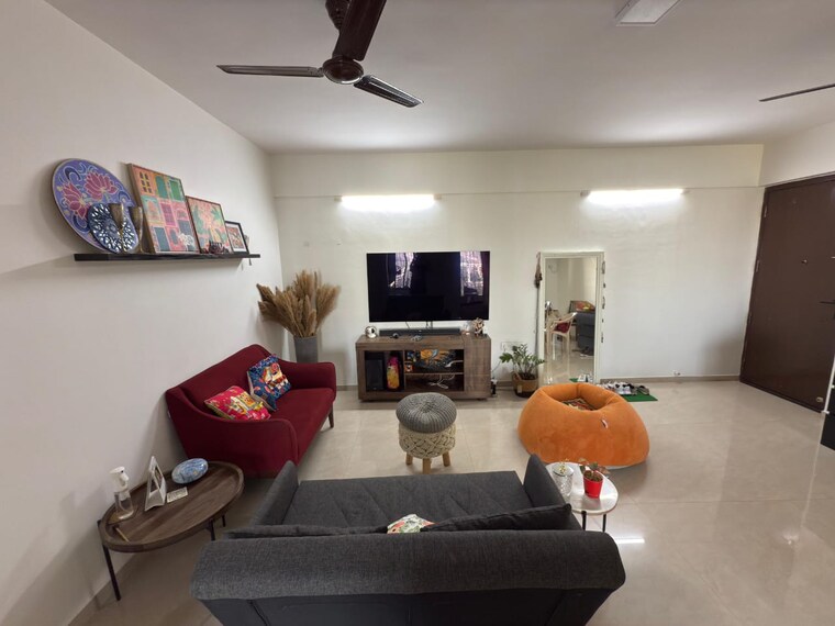 Living Room, vastu-tower 3 Bedroom 1200 Sq.Ft. Apartment In Malad West Mumbai 9568476