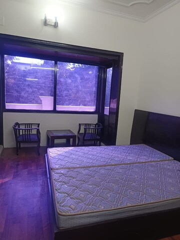 Bedroom in 3 BHK Builder Floor at Ansal Sushant Lok I, Sector 43 – for Rent
