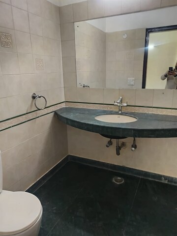 Kitchen in 3 BHK Builder Floor at Ansal Sushant Lok I, Sector 43 – for Rent