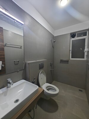 Bathroom in 3 BHK Apartment at Akshar Alvario, Seawoods – for Sale