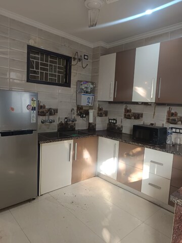 Kitchen in 3 BHK Builder Floor at Ansal Sushant Lok I, Sector 43 – for Rent